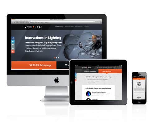 Veriled Responsive Website